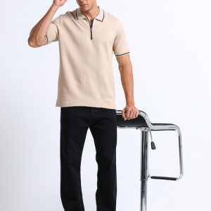 NDTEES Biege Zipper Style