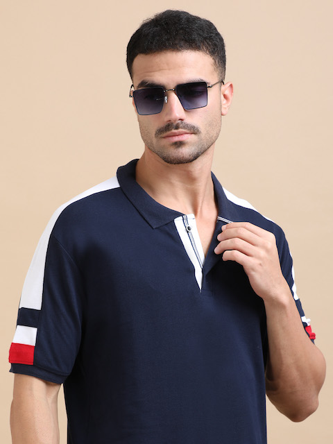 NDTEES PoloT Shirts Blue White stripe